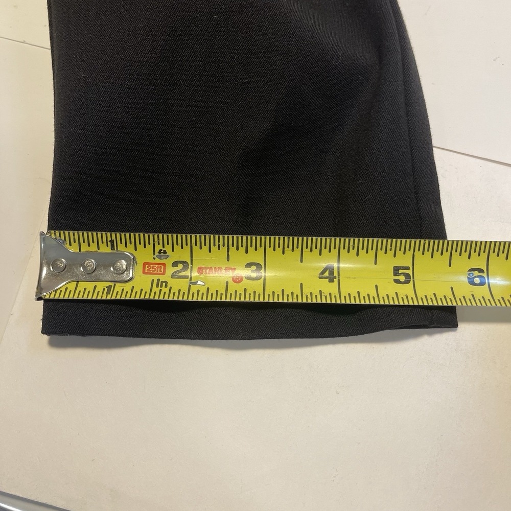 Anthropologie The Essential Slim Black Pants Size 2 Ankle Stretch Preppy Career - Picture 7 of 10